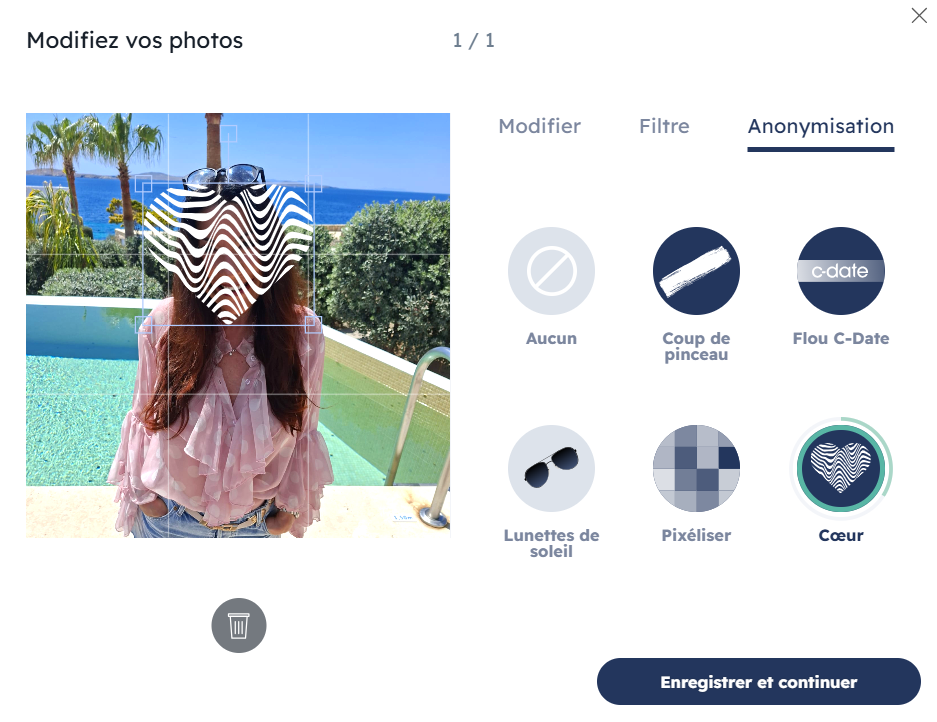 C-Date Anonymisation
