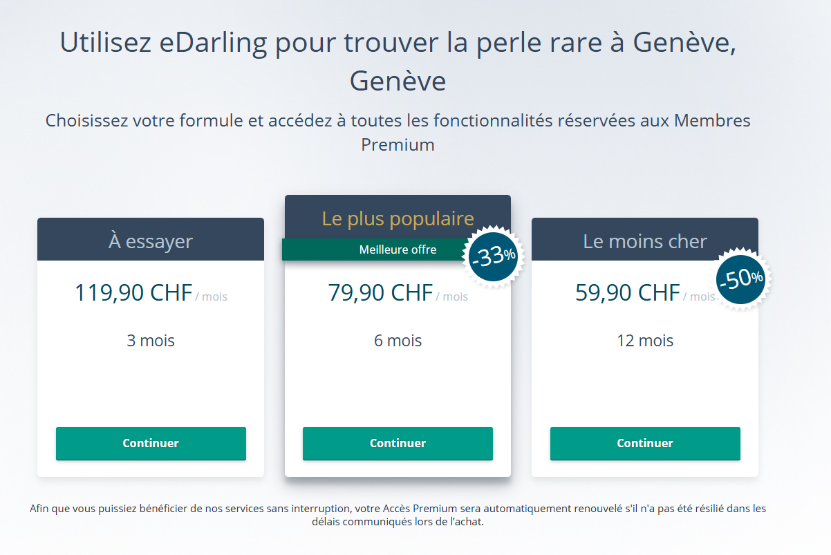 eDarling Prix