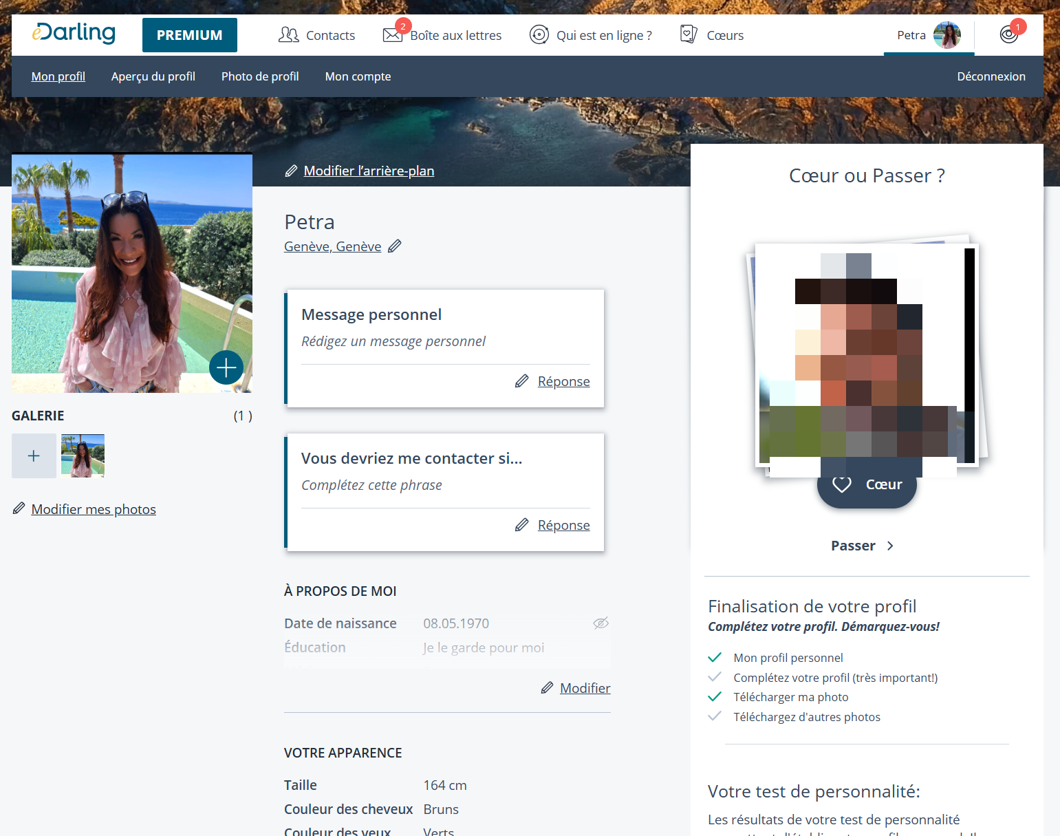 eDarling Profil